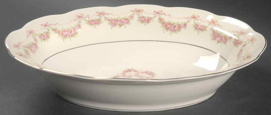 Hamilton 9" Oval Vegetable Bowl by Haviland-1