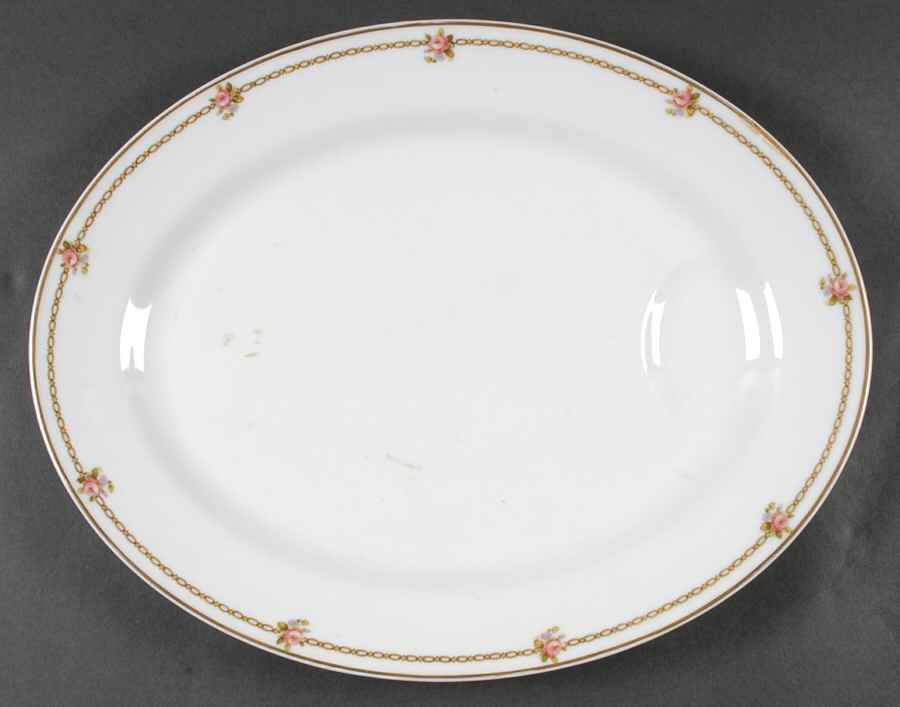The Hanoi 15" Oval Serving Platter by Haviland-1