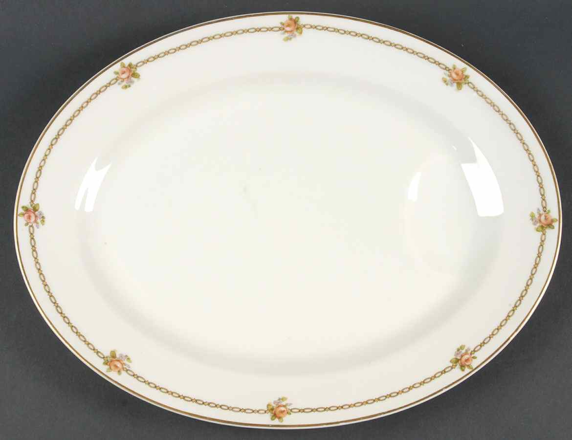 The Hanoi 13" Oval Serving Platter by Haviland-1