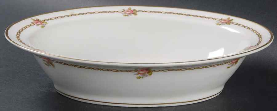 The Hanoi 9" Oval Vegetable Bowl by Haviland-1