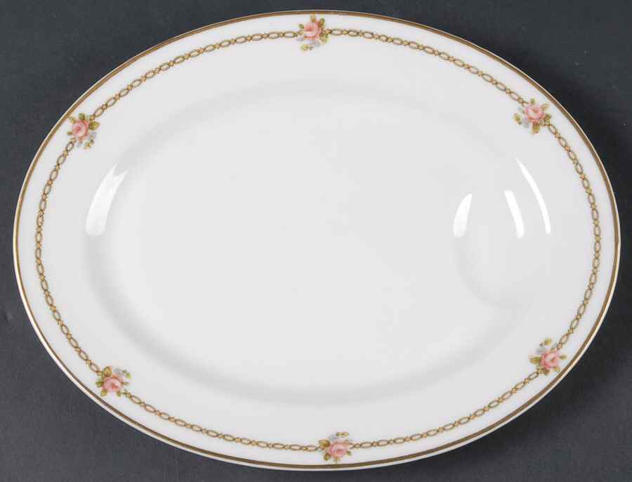 The Hanoi 11" Oval Serving Platter by Haviland-1