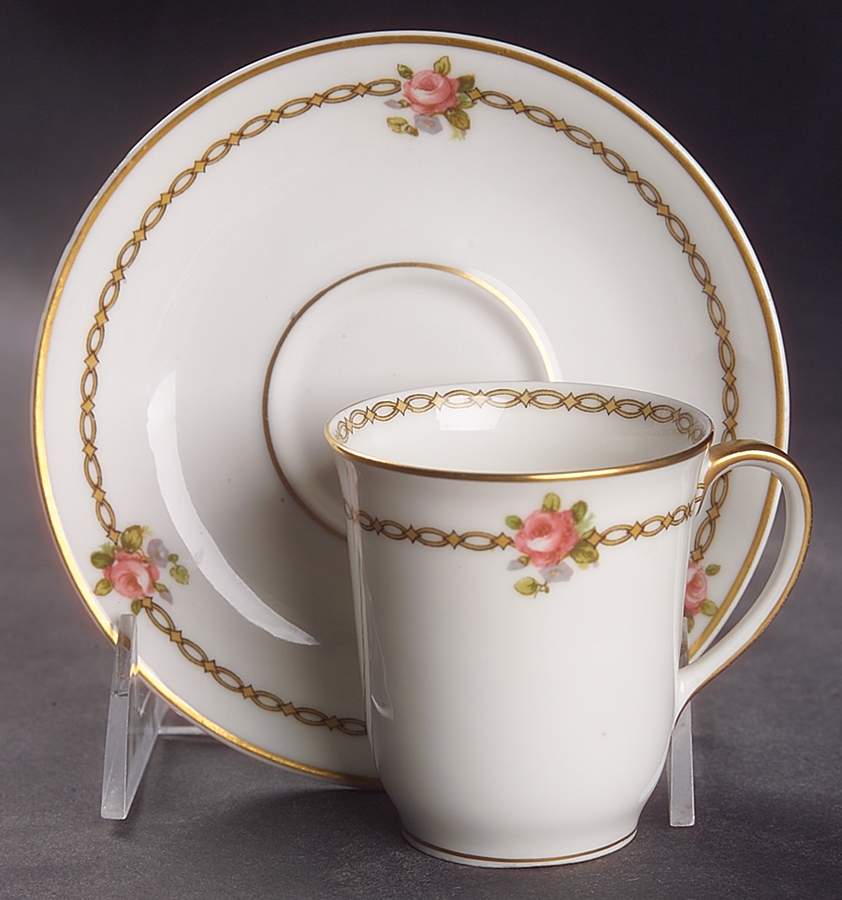 The Hanoi Chocolate Cup & Saucer Set by Haviland-1