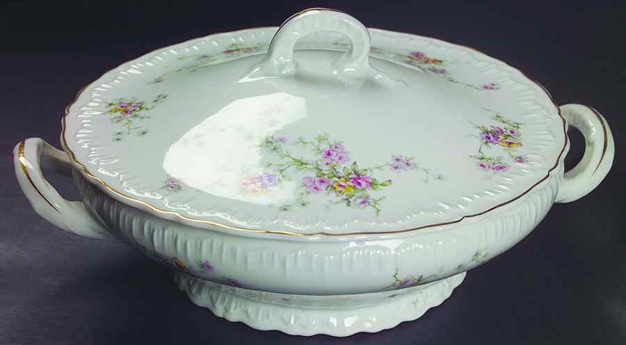Helene Round Covered Vegetable by Haviland-1