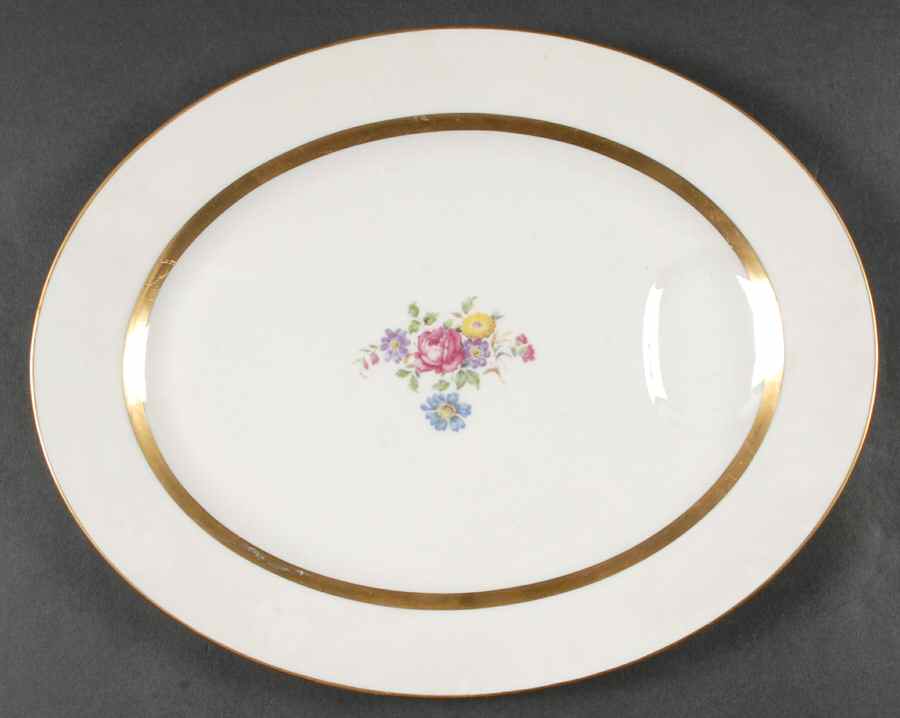 Hollywood 14" Oval Serving Platter by Haviland-1