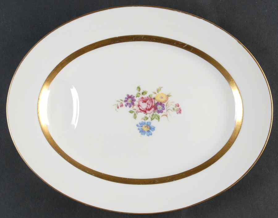 Hollywood 11" Oval Serving Platter by Haviland-1