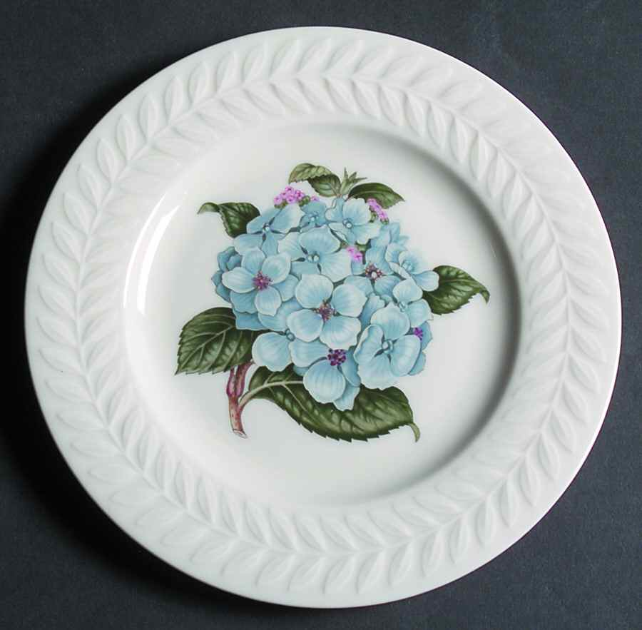 Hydrangea Salad Plate by Haviland-1