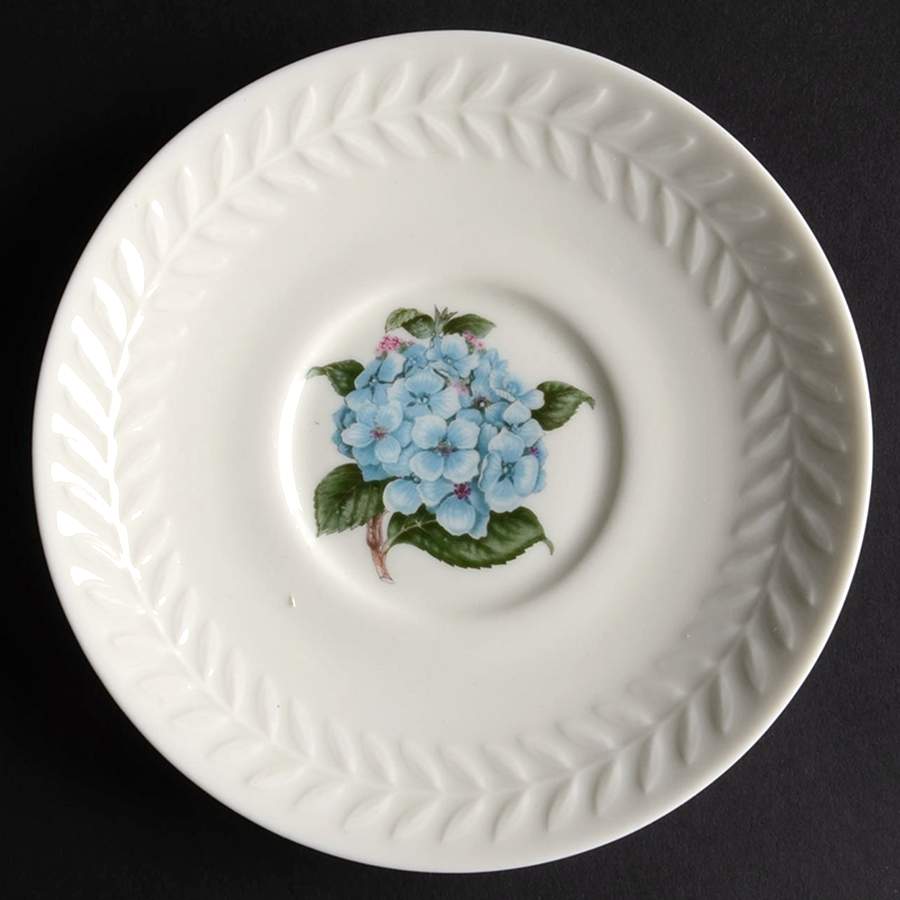 Hydrangea Saucer for Footed Cup by Haviland-1