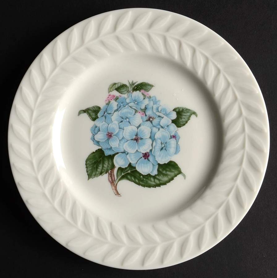 Hydrangea Bread & Butter Plate by Haviland-1