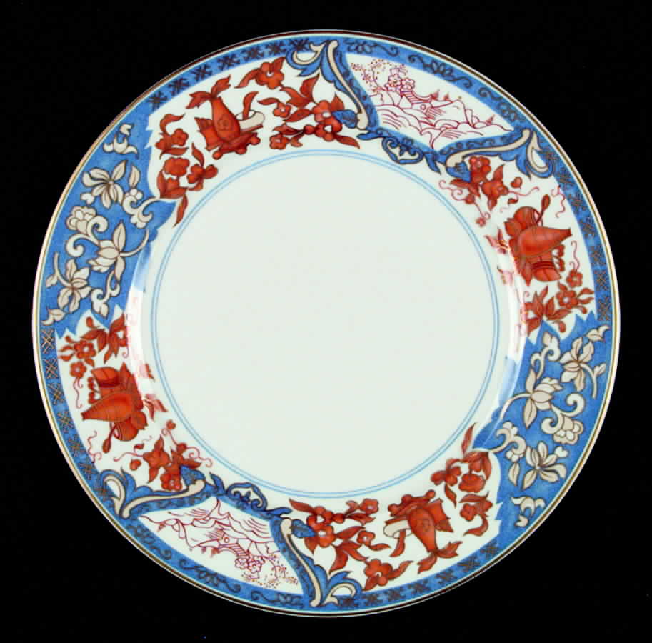 Imari Blue Dinner Plate by Haviland-1
