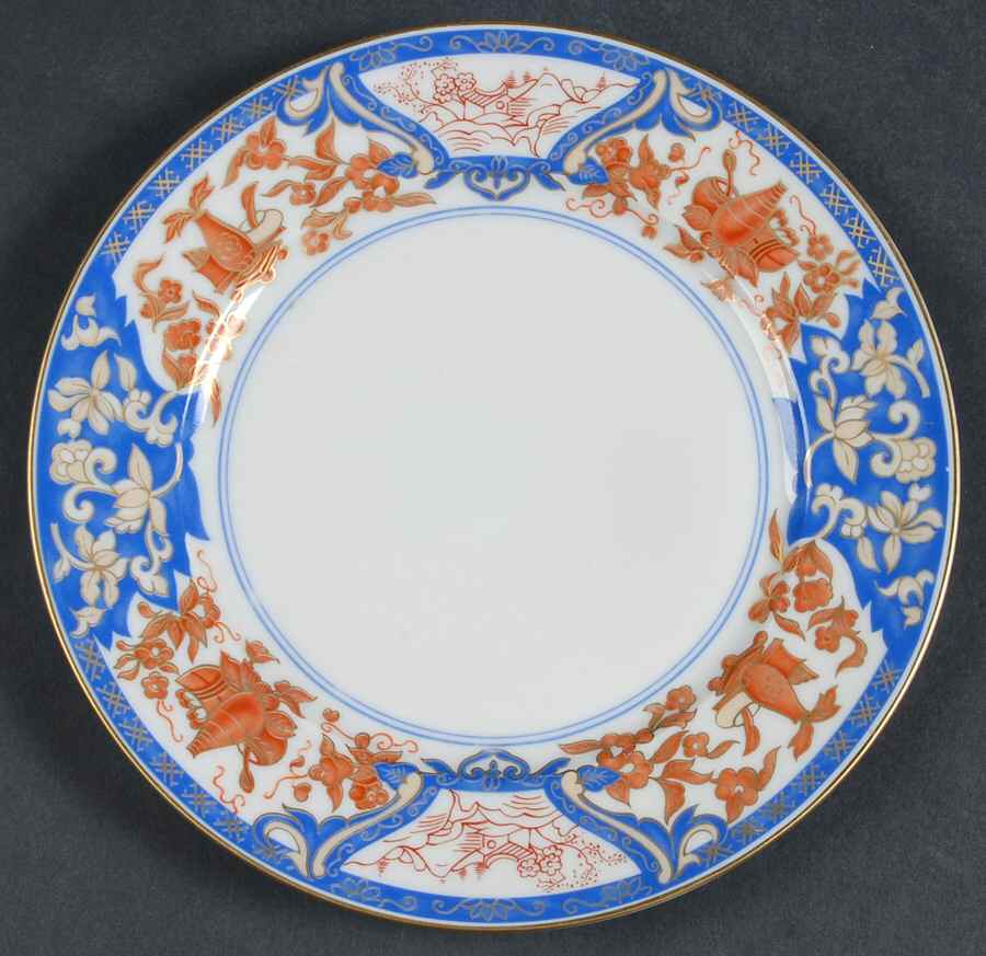 Imari Blue Salad Plate by Haviland-1