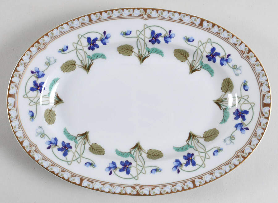 Imperatrice Eugenie Pickle Dish by Haviland-1
