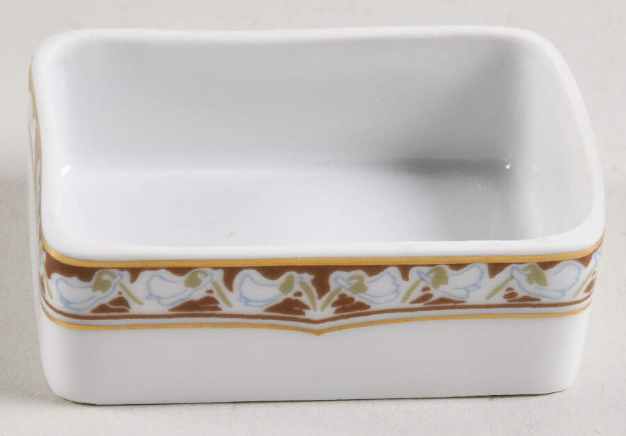 Imperatrice Eugenie Rectangular Box, No Lid by Haviland-1
