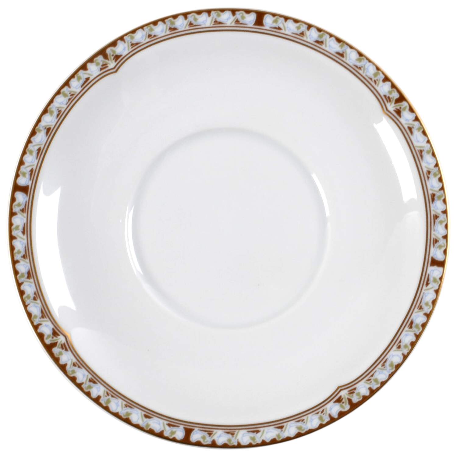 Imperatrice Eugenie Underplate for Gravy Boat by Haviland-1