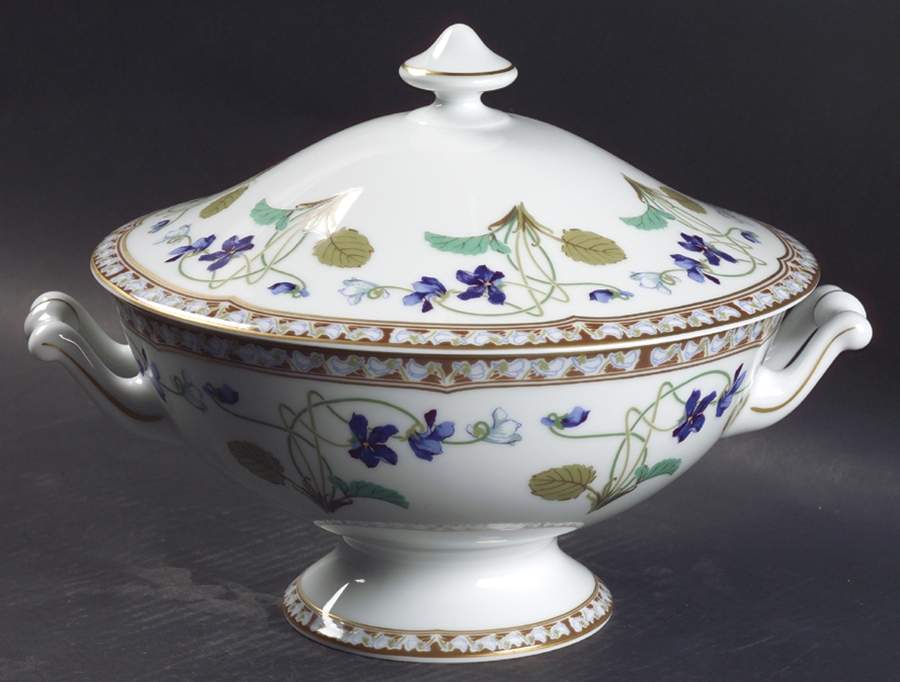 Imperatrice Eugenie Tureen &  Lid by Haviland-1