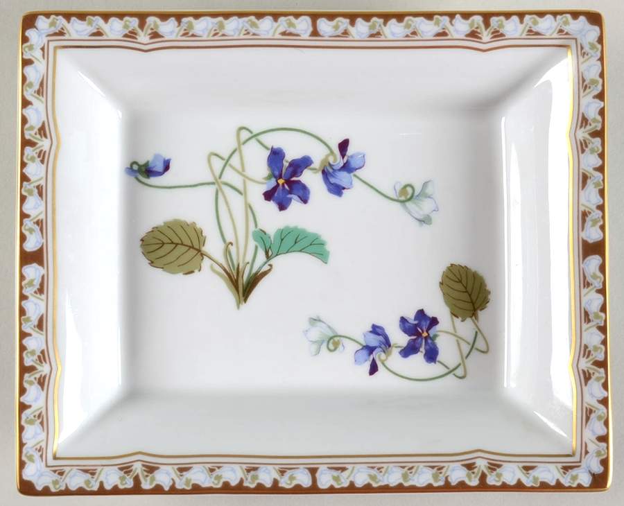 Imperatrice Eugenie 7" Rectangular Tray by Haviland-1