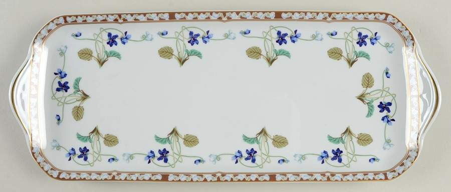 Imperatrice Eugenie Large Sandwich Tray by Haviland-1