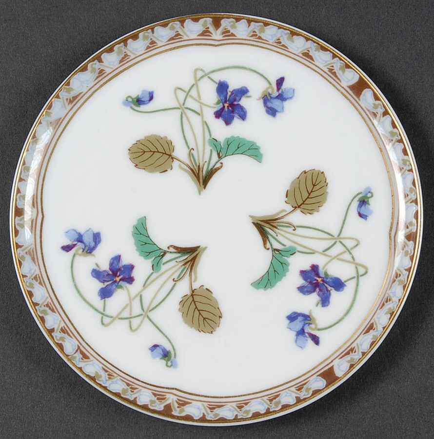Imperatrice Eugenie Wine Bottle Coaster by Haviland-1
