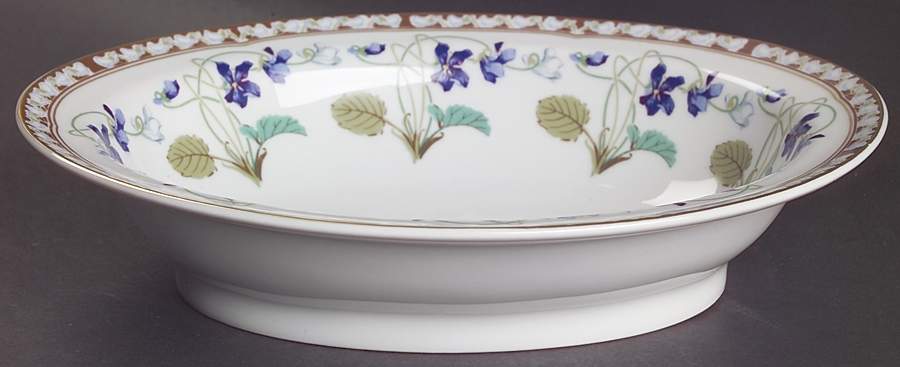 Imperatrice Eugenie 9" Oval Vegetable Bowl by Haviland-1