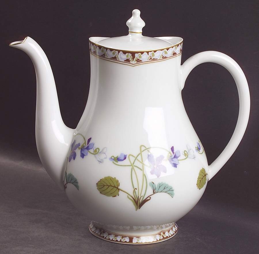 Imperatrice Eugenie Coffee Pot & Lid by Haviland-1