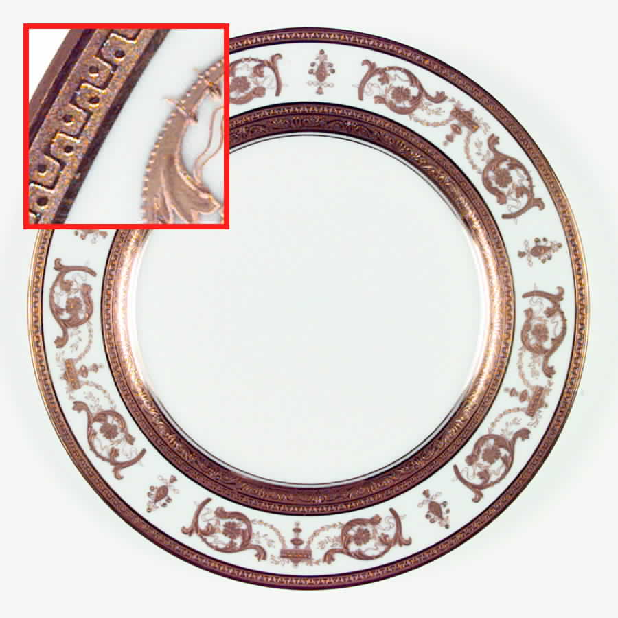 Imperator Gold Dinner Plate by Haviland-1