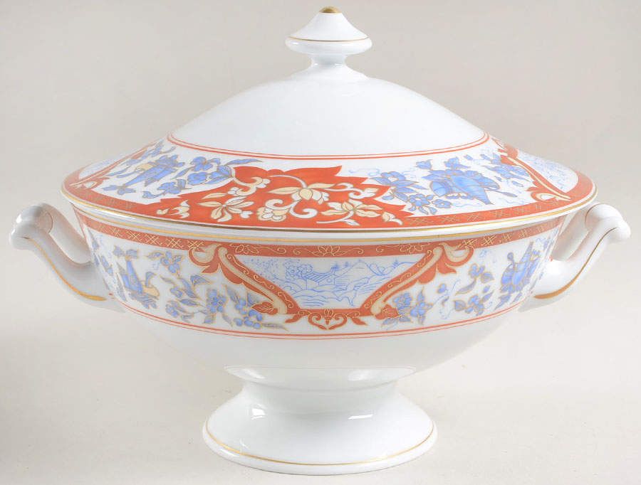 Imari Rouge Tureen &  Lid by Haviland-1