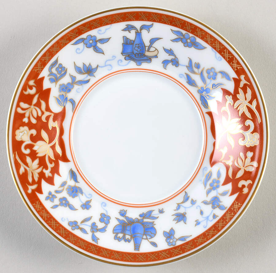 Imari Rouge Saucer by Haviland-1