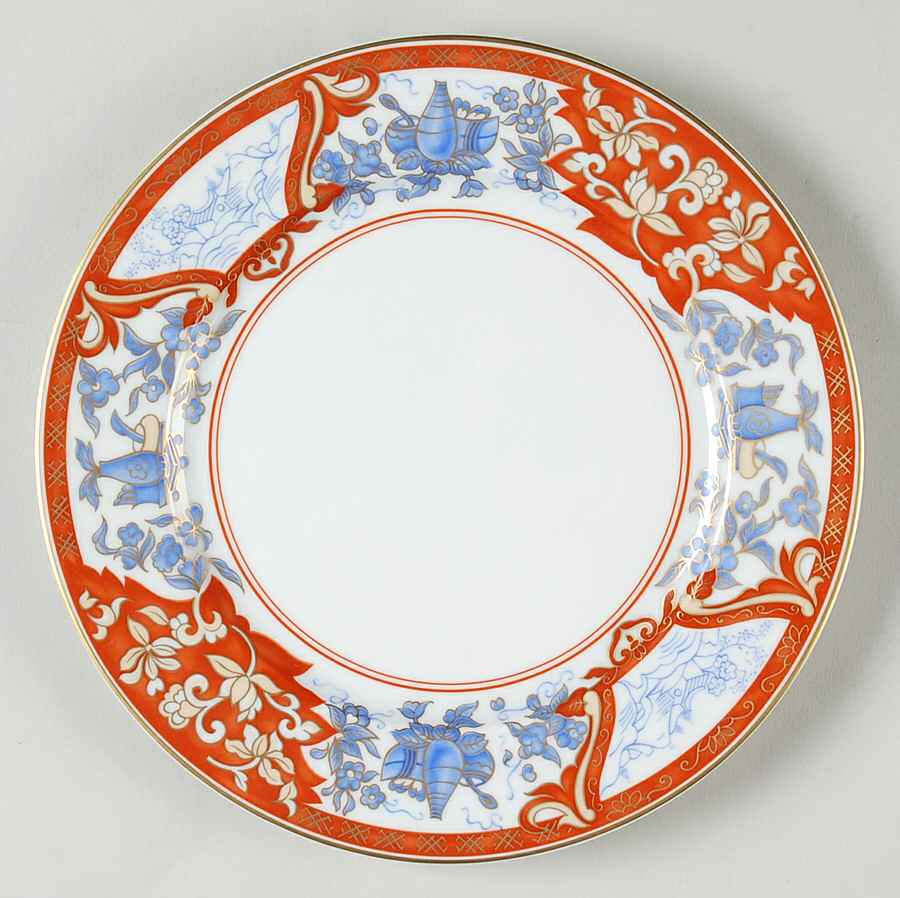 Imari Rouge Dessert Luncheon Plate by Haviland-1