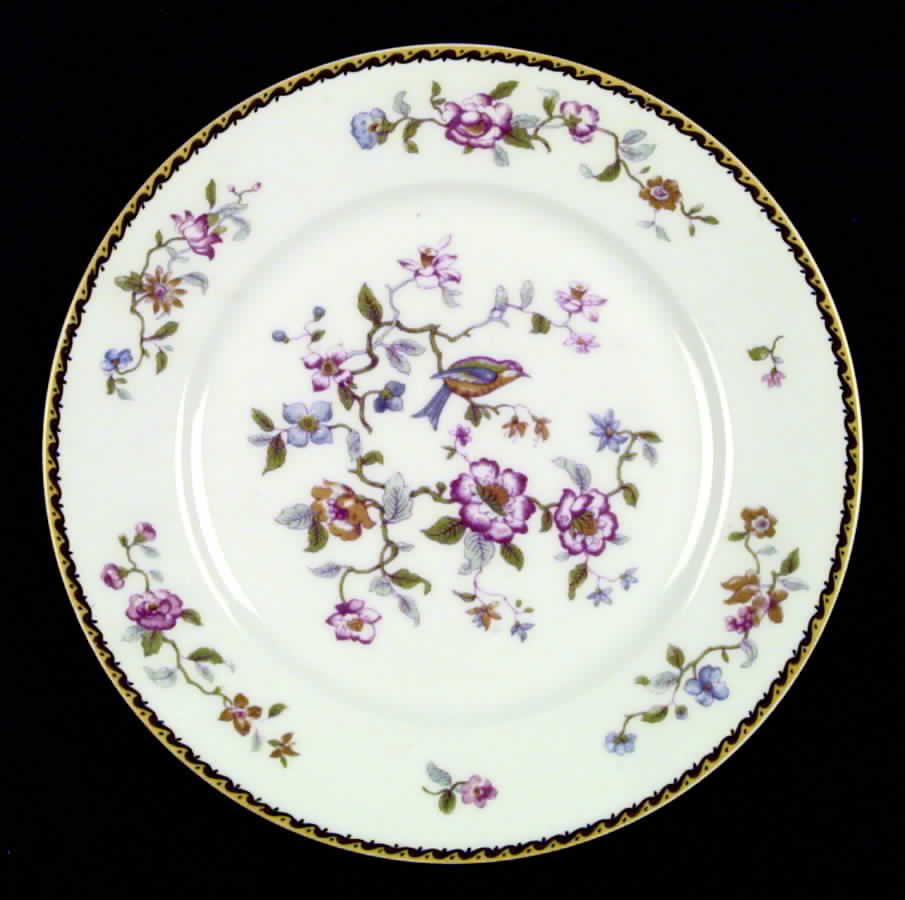 The Indian Bird Dinner Plate by Haviland-1