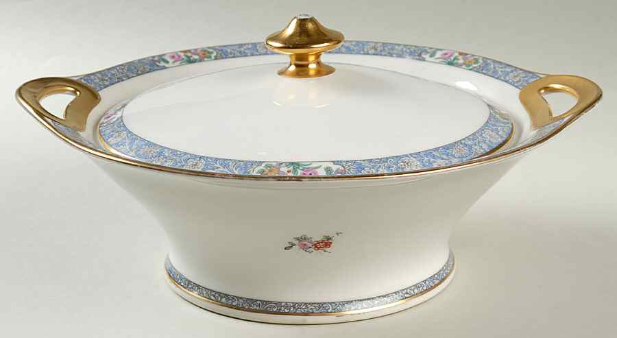India Round Covered Vegetable by Haviland-1