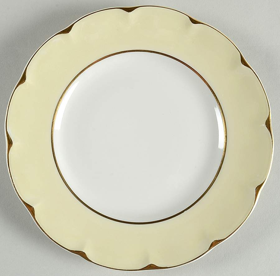 Ivory Salad Plate by Haviland-1
