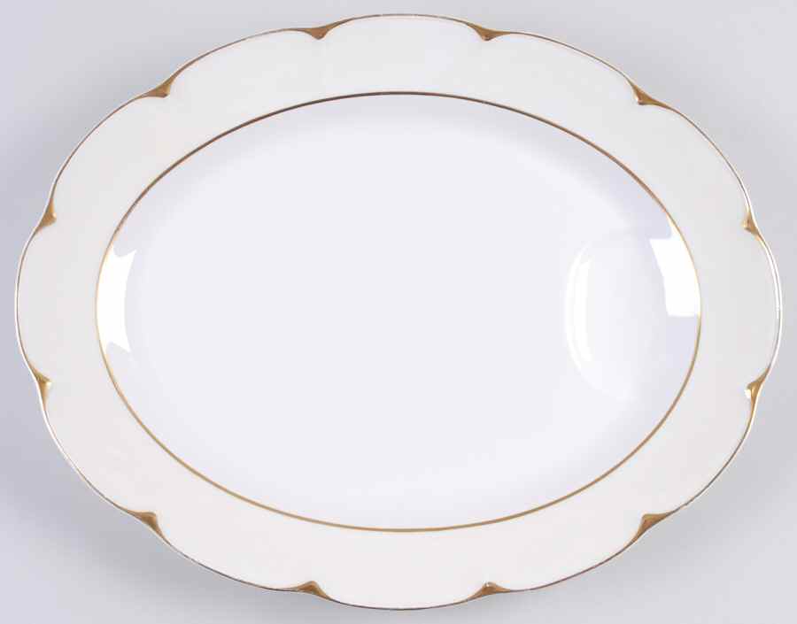 Ivory 13" Oval Serving Platter by Haviland-1