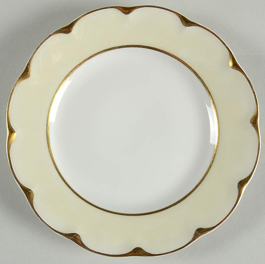 Ivory Bread & Butter Plate by Haviland-1