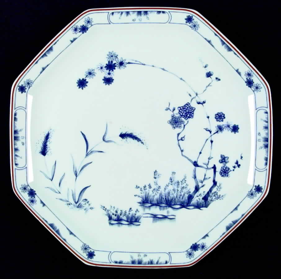 Jardin Bleu Dinner Plate by Haviland-1
