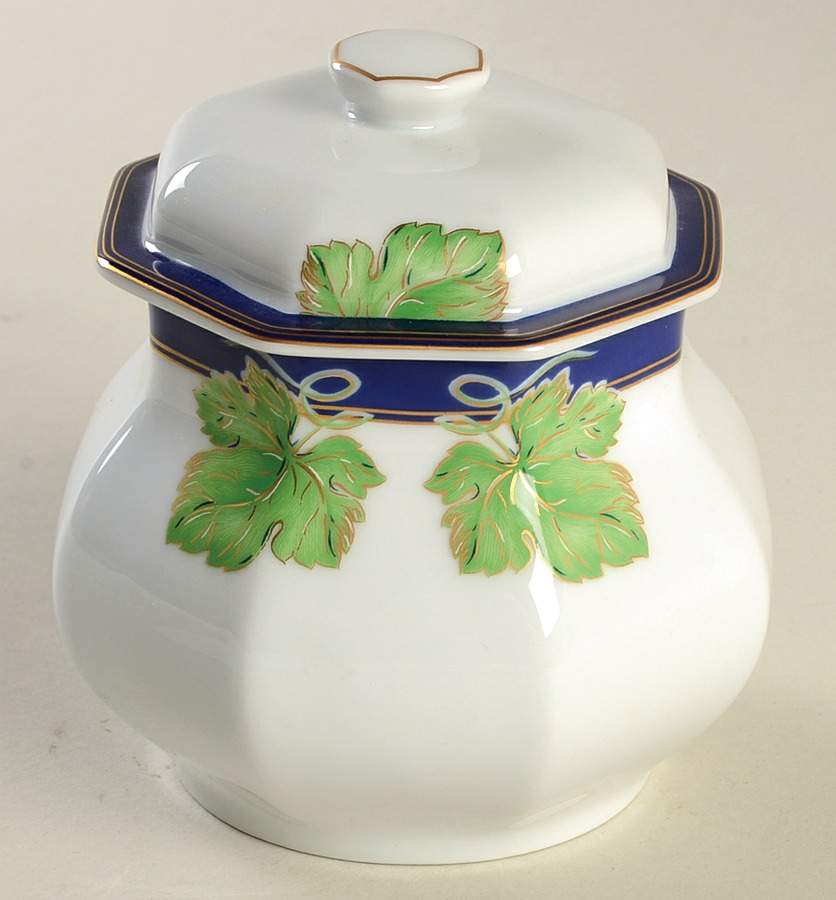 Jardin D' Hiver Sugar Bowl & Lid by Haviland-1