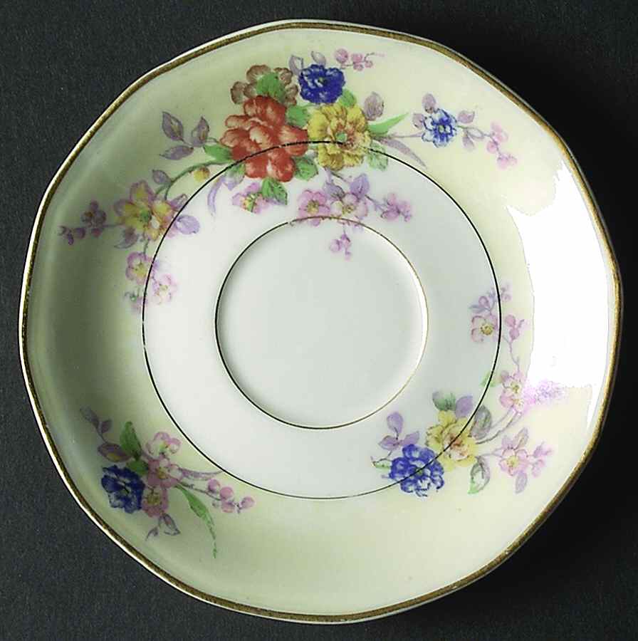Jewel (Cream & White) Saucer by Haviland-1