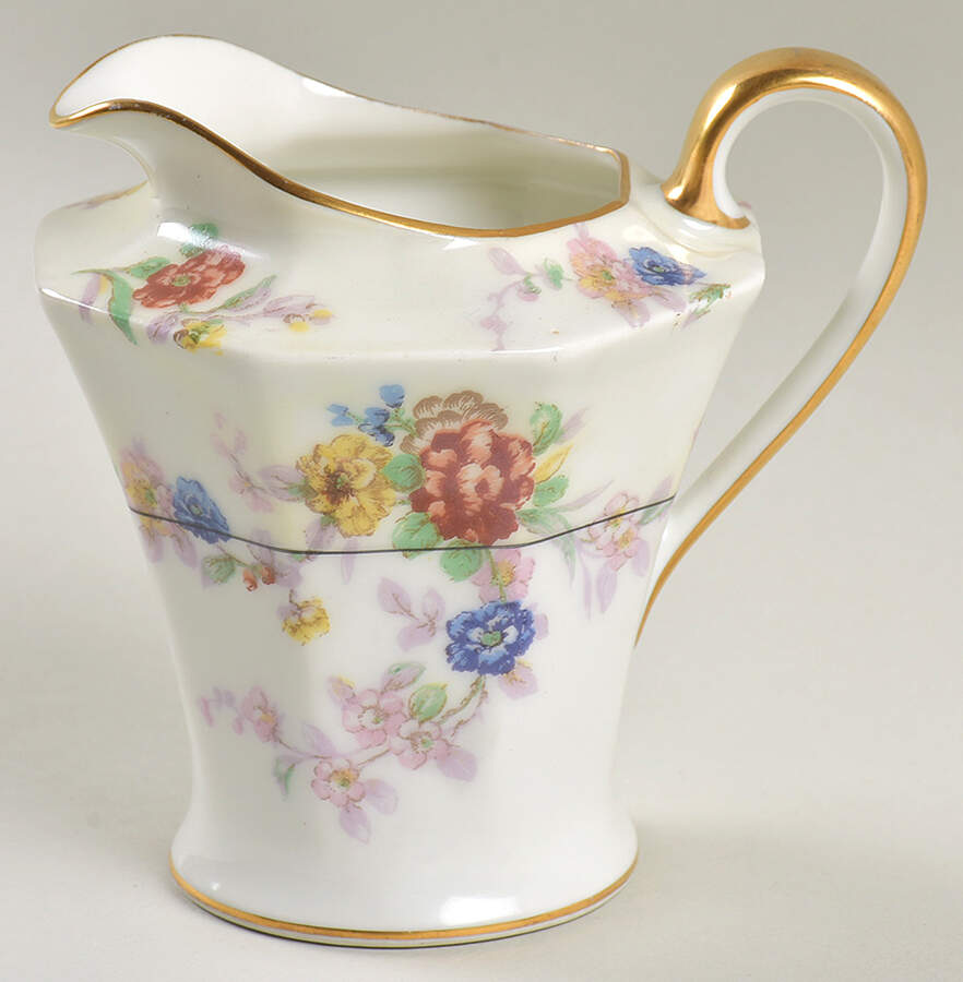 Jewel (White) Creamer by Haviland-1