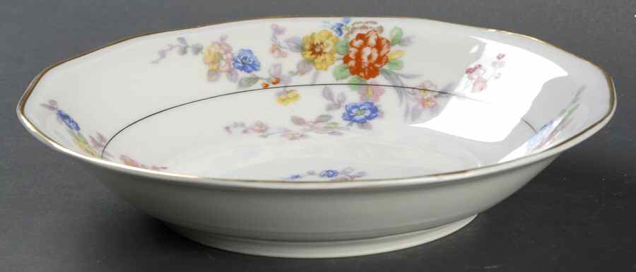 Jewel (White) Coupe Soup Bowl by Haviland-1