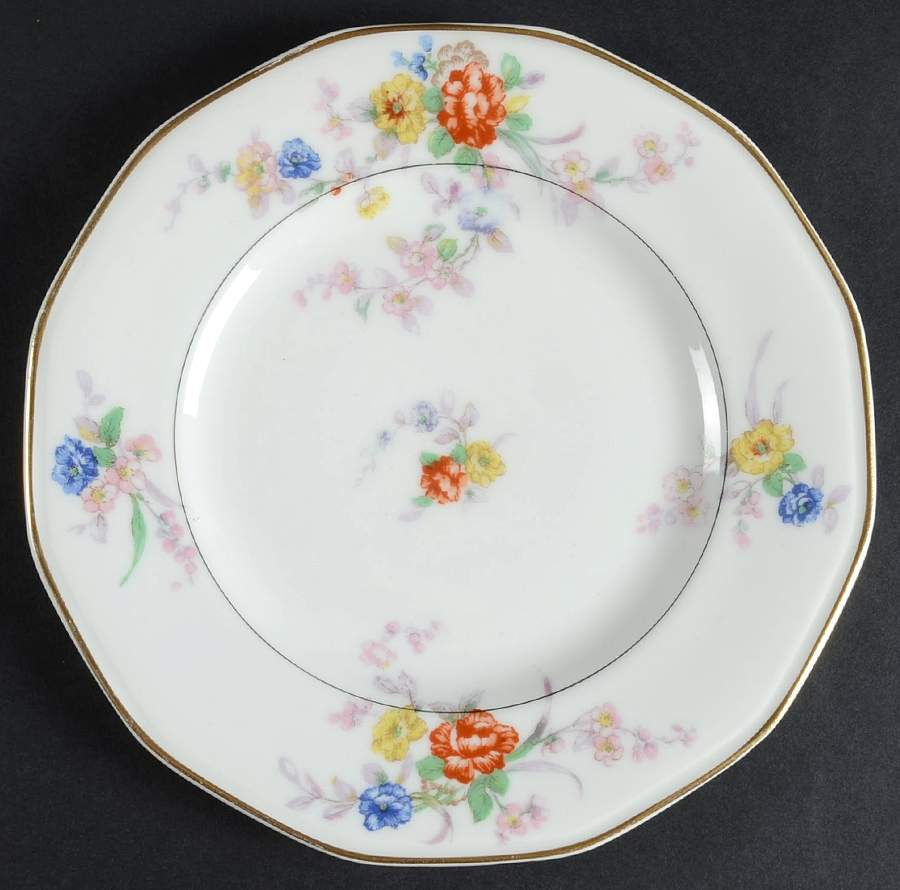Jewel (White) Salad Plate by Haviland-1