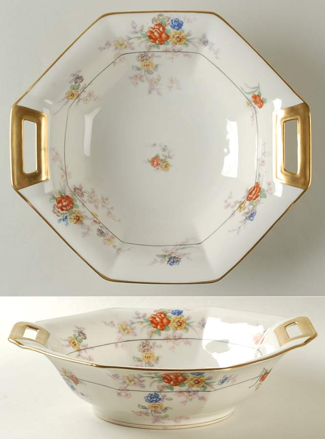 Jewel (White) 10" Round Vegetable Bowl by Haviland-1
