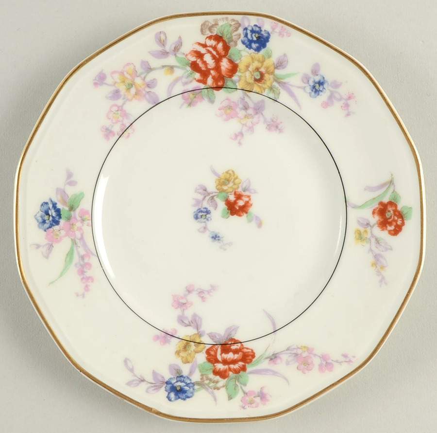 Jewel (White) Bread & Butter Plate by Haviland-1