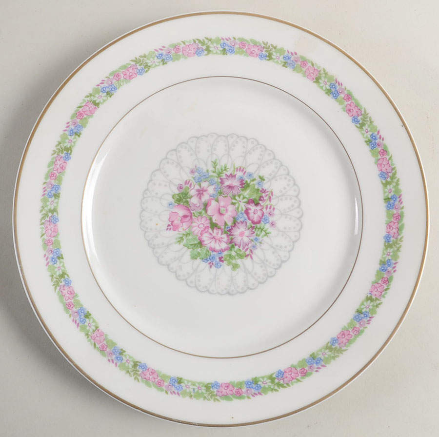 June Bride Luncheon Plate by Haviland-1