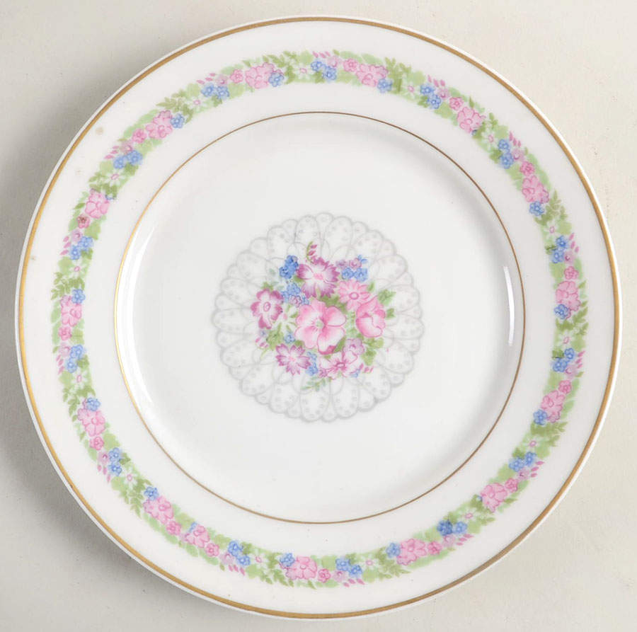 June Bride Dinner Plate by Haviland-1