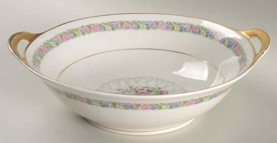 June Bride 10" Round Vegetable Bowl by Haviland-1