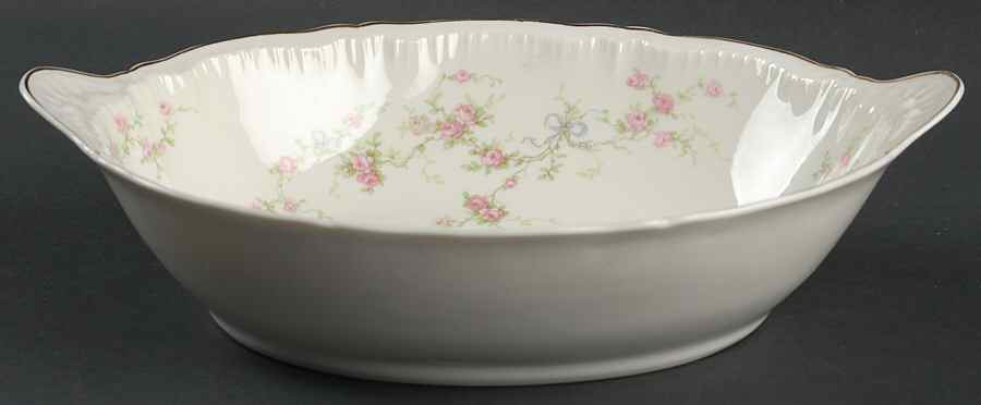 Juliet 10" Oval Vegetable Bowl by Haviland-1