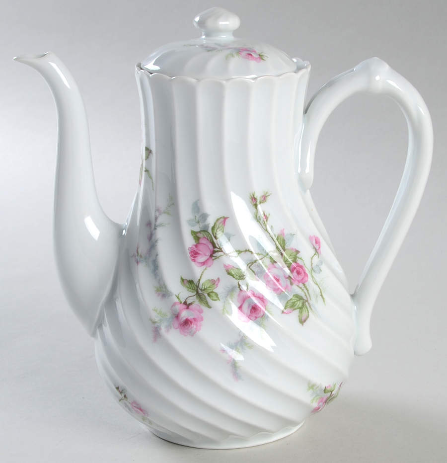 Julia (Red Backstamp) Small Coffee Pot & Lid by Haviland-1