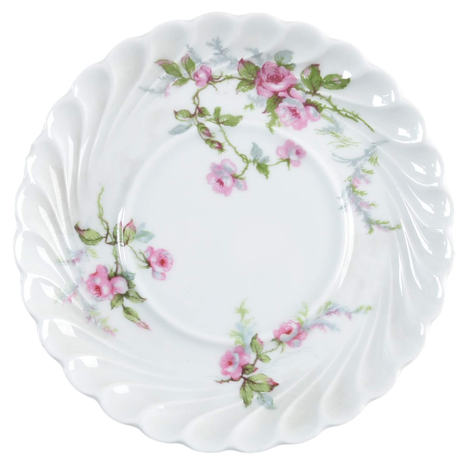 Julia (Red Backstamp) Saucer by Haviland-1