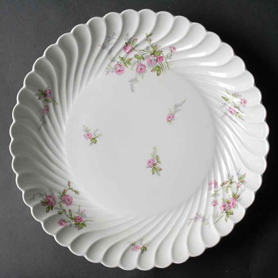 Julia (Red Backstamp) 12" Chop Plate (Round Platter) by Haviland-1
