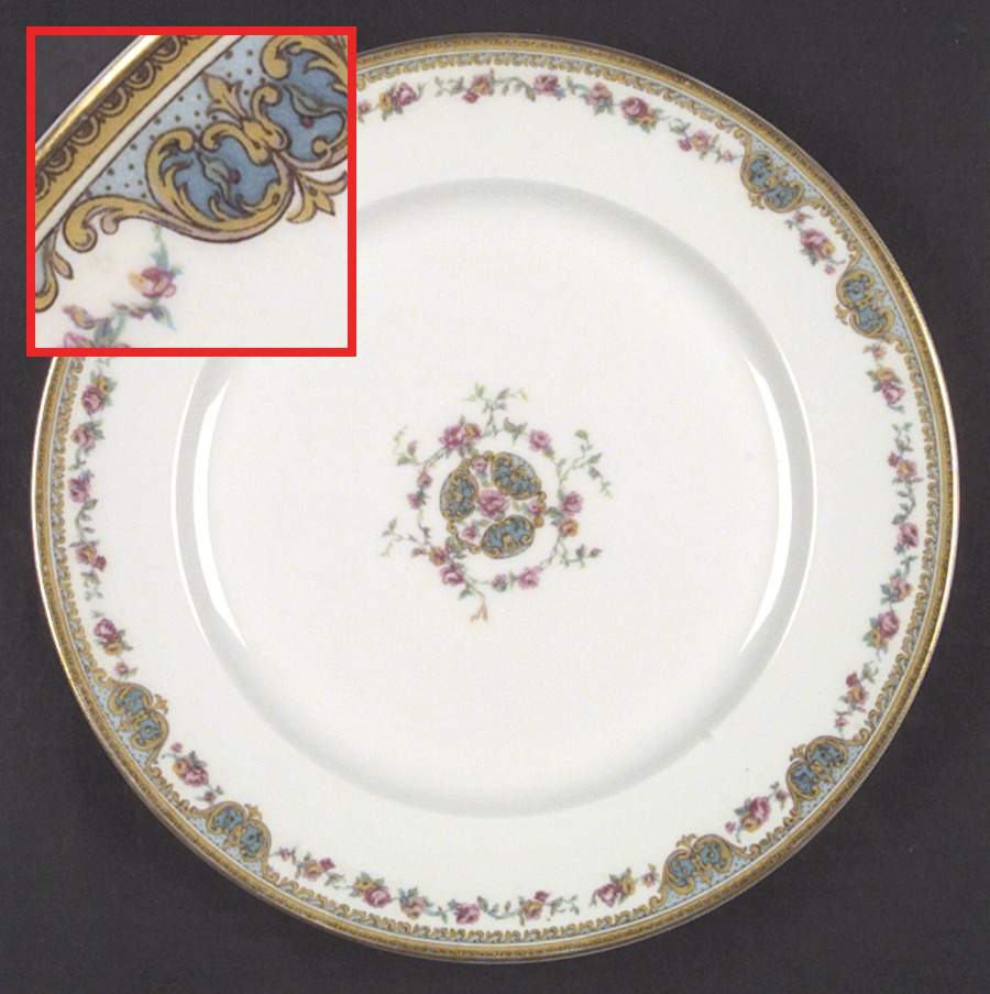 Juno Dinner Plate by Haviland-1