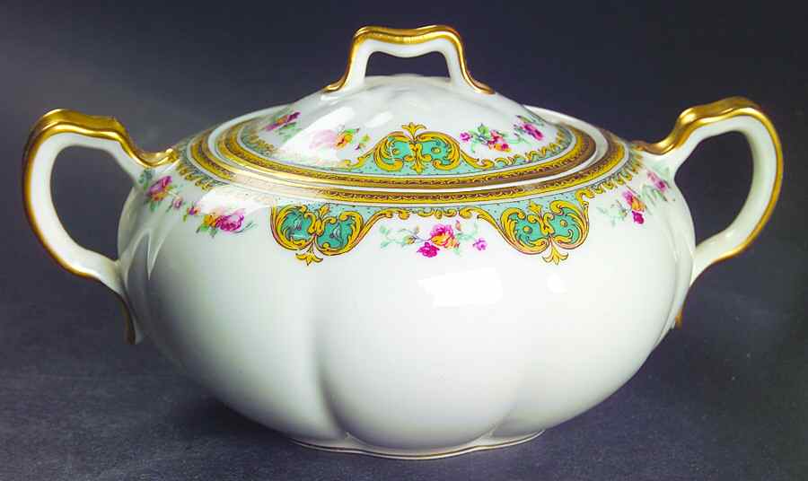 Juno Sugar Bowl & Lid by Haviland-1