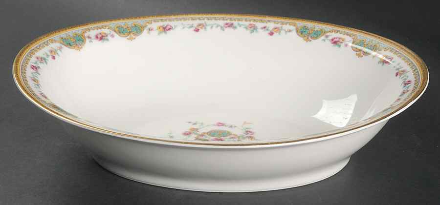 Juno 10" Oval Vegetable Bowl by Haviland-1